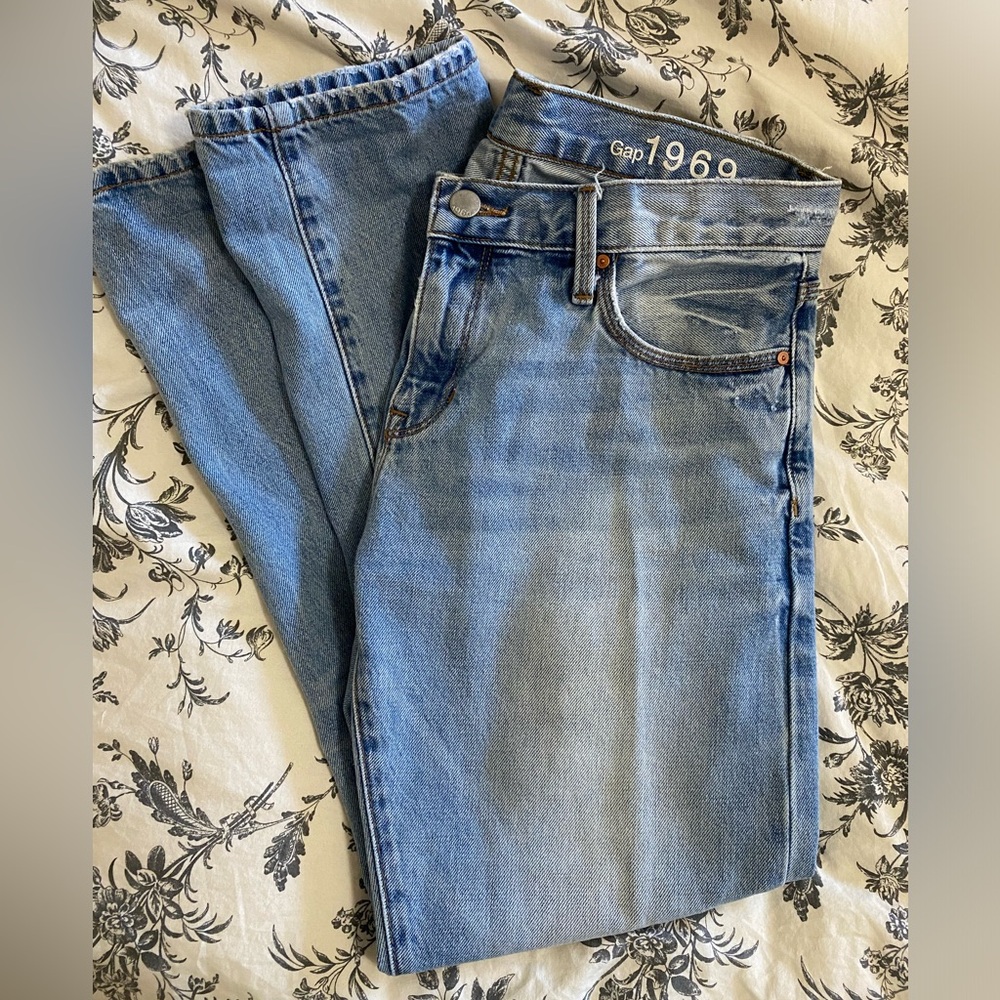 Gap 1969 Sexy Boyfriend Jeans, light wash | sz 25